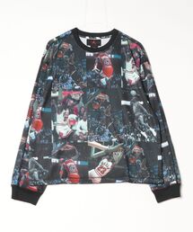 NIKE（ナイキ）の「JORDAN BRAND M J FLT AOP LS JRSY IF1831-010（Tシャツ/カットソー）」