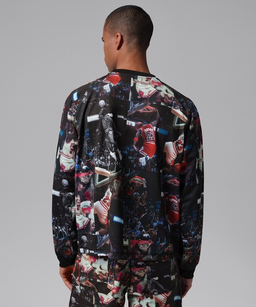 JORDAN BRAND(ジョーダンブランド)の「JORDAN BRAND M J FLT AOP LS JRSY IF1831-010(Tシャツ/カットソー・メンズ・マルチ・M/L)」の4枚目の写真
