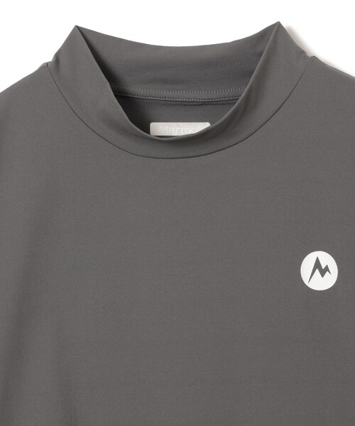 BEAMS GOLF(ビームスゴルフ)の「【別注】Marmot / ハイテンションラッシュガード バックロゴ モックネックシャツ(スウェット・メンズ・ブラック/グレー・SMALL/MEDIUM/LARGE/X-LARGE)」の18枚目の写真