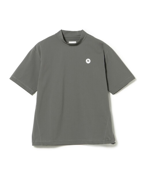 BEAMS GOLF(ビームスゴルフ)の「【別注】Marmot / ハイテンションラッシュガード バックロゴ モックネックシャツ(スウェット・メンズ・ブラック/グレー・SMALL/MEDIUM/LARGE/X-LARGE)」の6枚目の写真