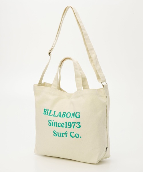 BILLABONG(ビラボン)の「BILLABONG ウィメンズ SHOULDER TOTEBAG トートバッグ 【2026年春夏モデル】(トートバッグ・レディース・ブラック/ナチュラル・FREE)」の2枚目の写真