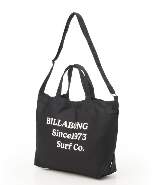 BILLABONG(ビラボン)の「BILLABONG ウィメンズ SHOULDER TOTEBAG トートバッグ 【2026年春夏モデル】(トートバッグ・レディース・ブラック/ナチュラル・FREE)」の1枚目の写真