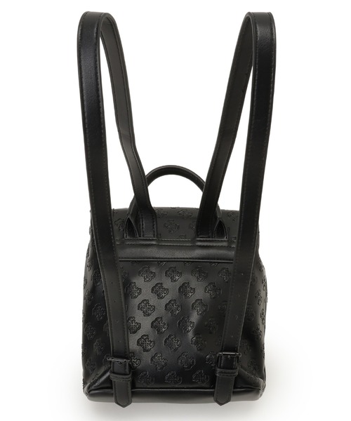 Guess(ゲス)の「LITZY 4G Debossed Back Pack(バックパック/リュック・レディース・ブラック・ONE SIZE)」の2枚目の写真