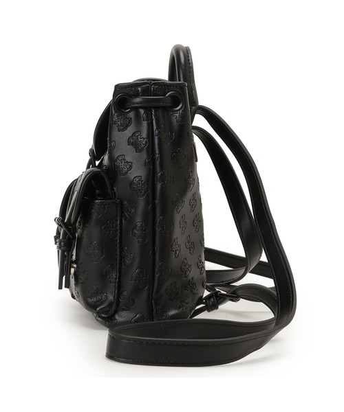 Guess(ゲス)の「LITZY 4G Debossed Back Pack(バックパック/リュック・レディース・ブラック・ONE SIZE)」の4枚目の写真