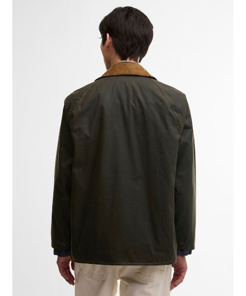 Barbour(バブアー)の「【BEAUFORT / ビューフォート】Spectatorワックスジャケット(ブルゾン・メンズ・オリーブ/ネイビー・X-SMALL/SMALL/MEDIUM)」の5枚目の写真