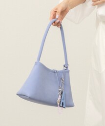 MAQWEL（マクウェル）の「【MAQWEL/マクウェル】ホルダーチャーム付きワンハンドルバッグ（ハンドバッグ）」