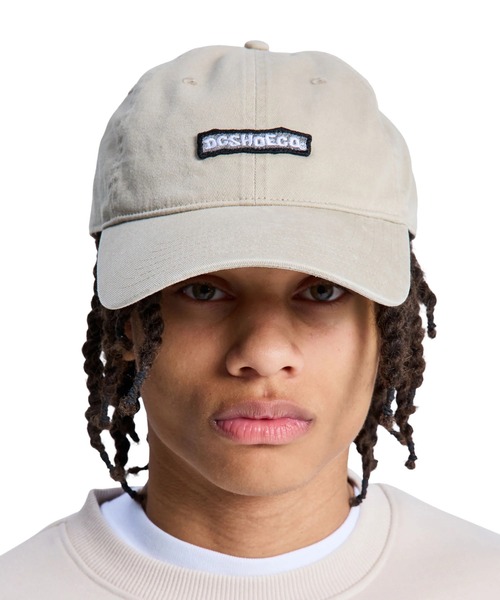 DC SHOES（ディーシーシューズ）の「DC SHOES メンズ PATCH IT CAP キャップ 【2026年春夏モデル】/帽子（キャップ・メンズ・ブルー/ベージュ・FREE）」の2枚目の写真