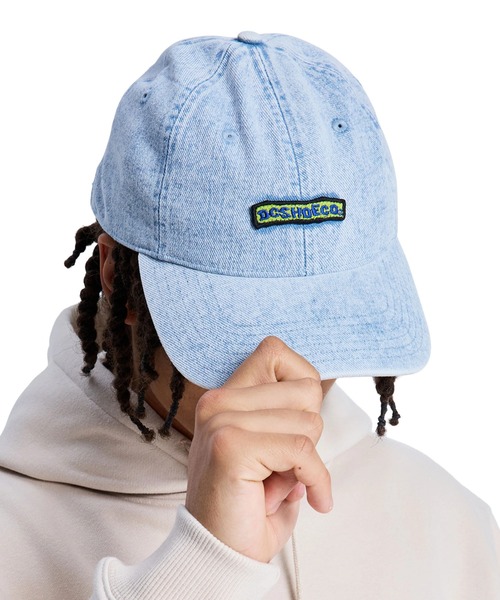 DC SHOES（ディーシーシューズ）の「DC SHOES メンズ PATCH IT CAP キャップ 【2026年春夏モデル】/帽子（キャップ・メンズ・ブルー/ベージュ・FREE）」の8枚目の写真