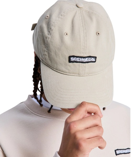 DC SHOES（ディーシーシューズ）の「DC SHOES メンズ PATCH IT CAP キャップ 【2026年春夏モデル】/帽子（キャップ・メンズ・ブルー/ベージュ・FREE）」の3枚目の写真