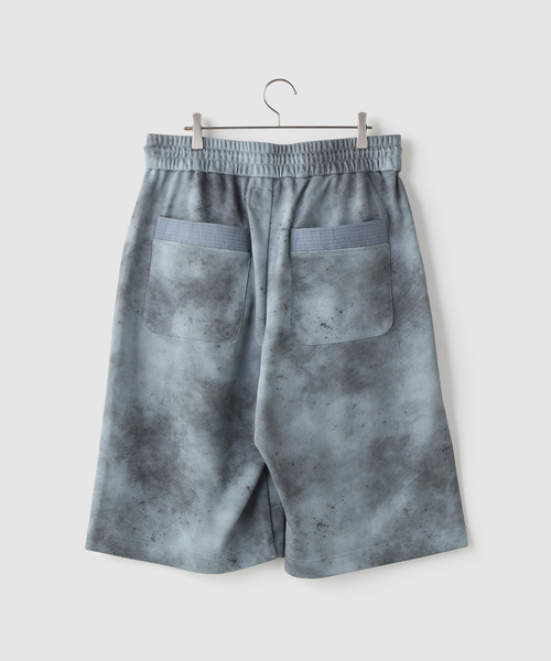 PLATEAU STUDIO（プラトースタジオ）の「PLATEAU STUDIO / プラトースタジオ Grunge sweat shorts（その他パンツ・メンズ・ブルー・2/3）」の3枚目の写真