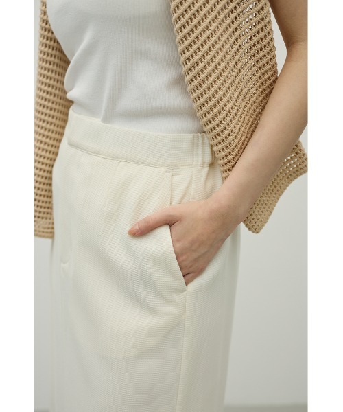 STYLEMIXER(スタイルミキサー)の「リネンライクストレートスカート(スカート・レディース・アイボリー/ベージュ/ブラック・MEDIUM/SMALL)」の15枚目の写真