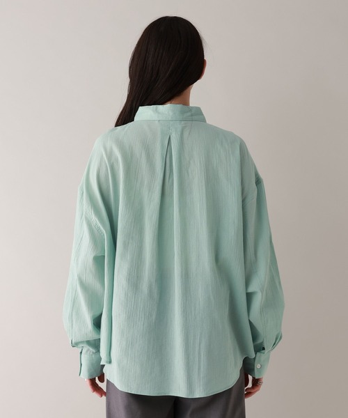 BEVERLY HILLS POLO CLUB（ビバリーヒルズポロクラブ）の「BEVERLY HILLS POLO CLUB/楊柳シアールーズシャツ（シャツ/ブラウス・レディース・ラベンダー/ピンク/グリーン/ホワイト・SMALL/MEDIUM）」の20枚目の写真