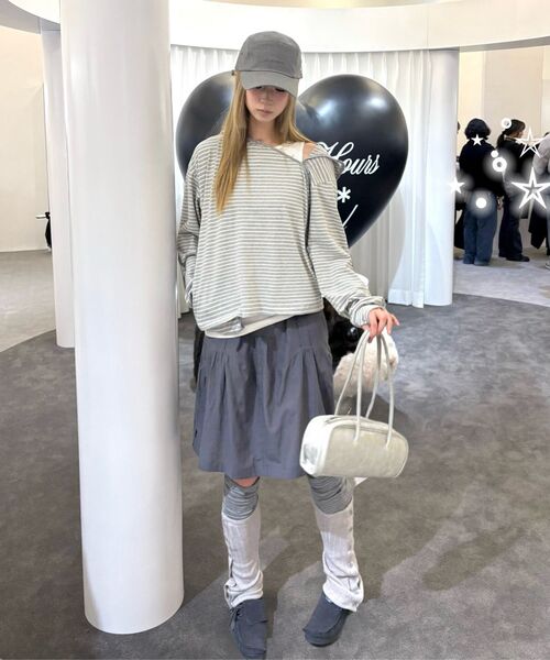 Miseki SEOUL(ミセキソウル)の「Twill baguette bag DUST GREY(ショルダーバッグ・レディース・その他・OS)」の9枚目の写真