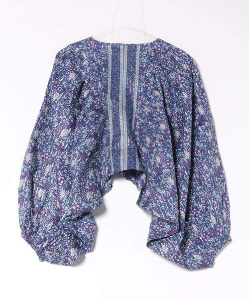 チャイハネ（チャイハネ）の「【チャイハネ】バサンタトップス（シャツ/ブラウス・レディース・ブラック/ネイビー/ホワイト・FREE）」の11枚目の写真