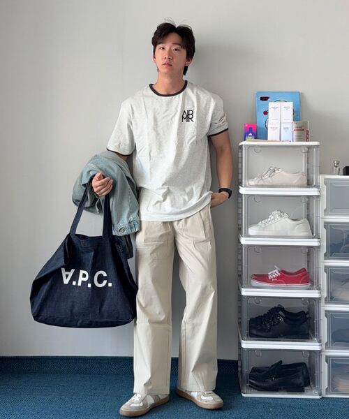 LEMAIN SECOND（リメインセカンド）の「リネンライクバンディングワイドパンツ[ライトベージュ]（スラックス・レディース・その他・SMALL/MEDIUM/LARGE/X-LARGE）」の18枚目の写真