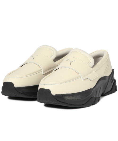 PUMA（プーマ）の「プーマ PUMA LOAFYR（ローファー・レディース・ホワイト×ブラック・23.0cm/23.5cm/24.0cm/24.5cm/25.0cm/25.5cm/26.0cm）」の5枚目の写真