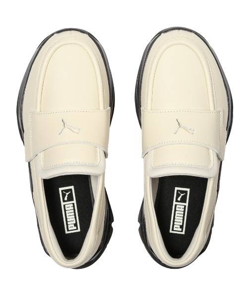 PUMA（プーマ）の「プーマ PUMA LOAFYR（ローファー・レディース・ホワイト×ブラック・23.0cm/23.5cm/24.0cm/24.5cm/25.0cm/25.5cm/26.0cm）」の6枚目の写真