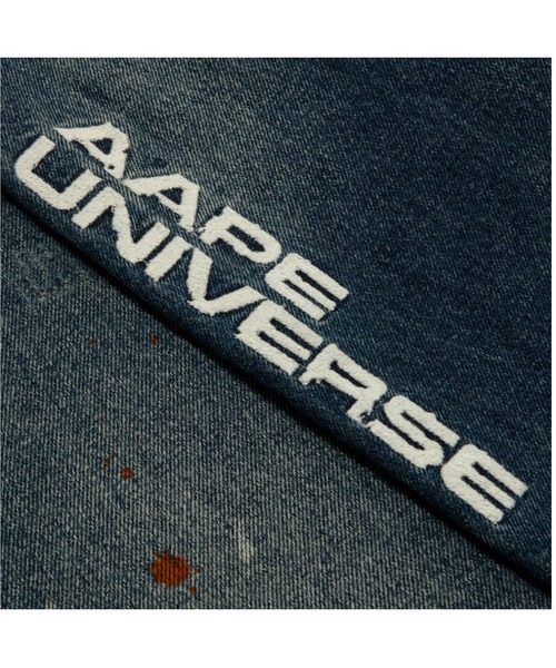 AAPE BY A BATHING APE（エーエイプバイアベイシングエイプ）の「AAPE DENIM PANTS（デニムパンツ・メンズ・ブルー系その他5・MEDIUM/LARGE/SMALL/X-LARGE）」の4枚目の写真