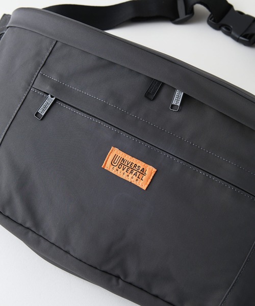 UNIVERSAL OVERALL（ユニバーサルオーバーオール）の「【UNIVERSALOVERALL/ユニバーサルオーバーオール】ビッグヒップバッグ　ボディバッグ（ボディバッグ/ウエストポーチ・メンズ・チャコールグレー・FREE）」の14枚目の写真