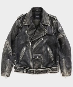 ブランド古着】ラムレザー ダブルライダースジャケット（ライダース