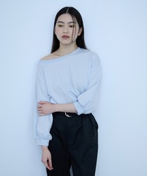 VICKY（ビッキー）の「【着回し抜群】マルチネックスウェット（Tシャツ/カットソー）」