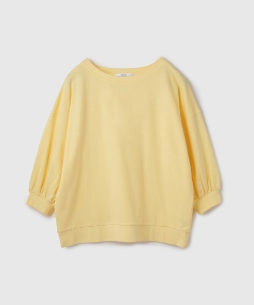 VICKY(ビッキー)の「【着回し抜群】マルチネックスウェット(Tシャツ/カットソー・レディース・ブルー/オフホワイト/イエロー/ネイビー/チャコールグレー・M)」の19枚目の写真