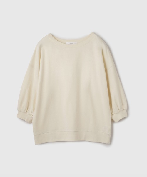 VICKY(ビッキー)の「【着回し抜群】マルチネックスウェット(Tシャツ/カットソー・レディース・ブルー/オフホワイト/イエロー/ネイビー/チャコールグレー・M)」の6枚目の写真