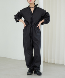 IENA LA BOUCLE | IENA LA BOUCLE オーガニックコットンタイプライターオールインワン(つなぎ/オールインワン)