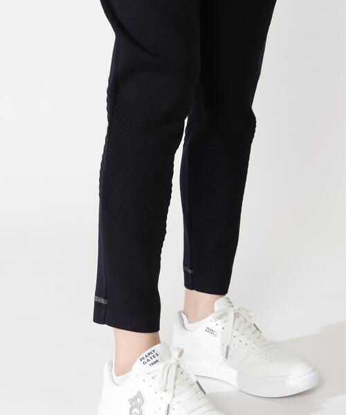 PEARLY GATES（パーリーゲイツ）の「【PEARLY GATES】ポリエステルヤーンmmニットパンツ（その他パンツ・レディース・ネイビー・SMALL/MEDIUM/LARGE）」の2枚目の写真