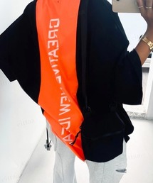 Dalfwin | 韓国ファッション CREATIVEドッキング配色コットン×ナイロン半袖Tシャツ(Tシャツ/カットソー)