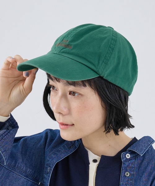 Nine Tailor（ナインテイラー）の「【WEB限定】【Nine Tailor/ナインテーラー】Woodbury Cap（キャップ・レディース・グリーン/ベージュ・フリー）」の2枚目の写真