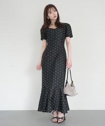 SIDE RIBBON JOUY DRESS（ワンピース）｜EIMY ISTOIRE（エイミー