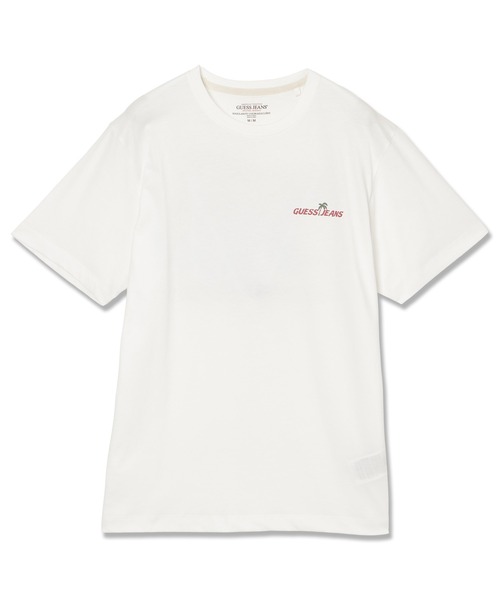 GUESS JEANS(ゲスジーンズ)の「GUESS JEANS WEST Coast Hotel Tee Tシャツ バックプリント(Tシャツ/カットソー・メンズ・イエロー/ホワイト・MEDIUM/XX-LARGE/X-LARGE/LARGE/SMALL)」の16枚目の写真