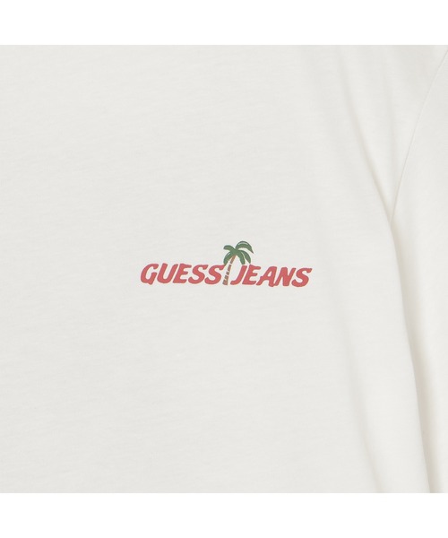 GUESS JEANS(ゲスジーンズ)の「GUESS JEANS WEST Coast Hotel Tee Tシャツ バックプリント(Tシャツ/カットソー・メンズ・イエロー/ホワイト・MEDIUM/XX-LARGE/X-LARGE/LARGE/SMALL)」の10枚目の写真