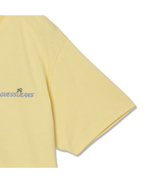 GUESS JEANS(ゲスジーンズ)の「GUESS JEANS WEST Coast Hotel Tee Tシャツ バックプリント(Tシャツ/カットソー・メンズ・イエロー/ホワイト・MEDIUM/XX-LARGE/X-LARGE/LARGE/SMALL)」の6枚目の写真