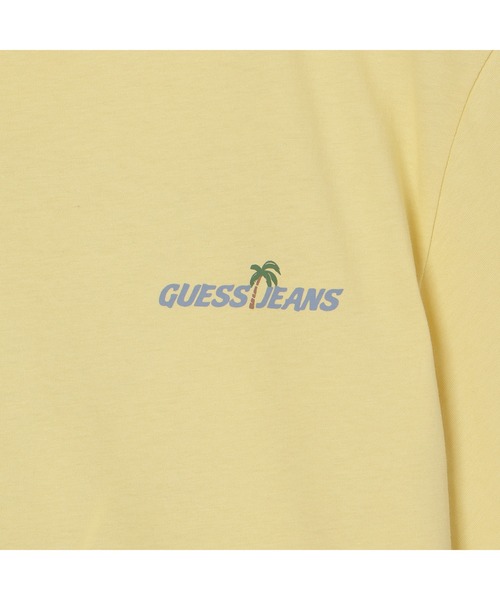 GUESS JEANS(ゲスジーンズ)の「GUESS JEANS WEST Coast Hotel Tee Tシャツ バックプリント(Tシャツ/カットソー・メンズ・イエロー/ホワイト・MEDIUM/XX-LARGE/X-LARGE/LARGE/SMALL)」の5枚目の写真