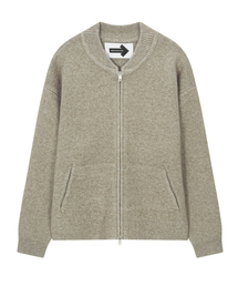 MAISON MASTER（メゾン マスター）の「ウェイニットジップアップベージュ（カーディガン/ボレロ）」