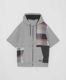 BLACK LABEL CRESTBRIDGE | 【予約販売】カラミチェックパッチワークフーディー(パーカー)