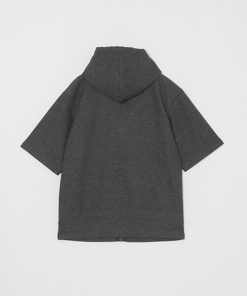 BLACK LABEL CRESTBRIDGE(ブラックレーベル・クレストブリッジ)の「【予約販売】カラミチェックパッチワークフーディー(パーカー・メンズ・ライトグレー/チャコールグレー/ネイビー・LL/L/M/S)」の6枚目の写真