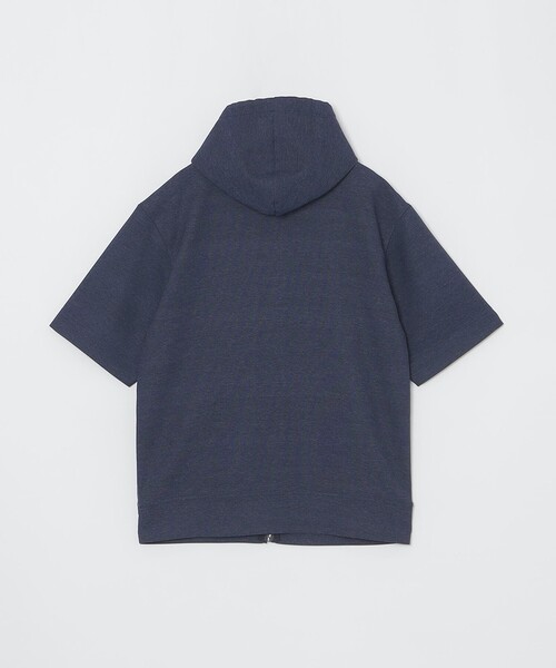 BLACK LABEL CRESTBRIDGE(ブラックレーベル・クレストブリッジ)の「【予約販売】カラミチェックパッチワークフーディー(パーカー・メンズ・ライトグレー/チャコールグレー/ネイビー・LL/L/M/S)」の8枚目の写真