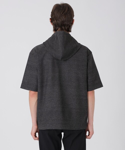 BLACK LABEL CRESTBRIDGE(ブラックレーベル・クレストブリッジ)の「カラミチェックパッチワークフーディー(パーカー・メンズ・ライトグレー/チャコールグレー/ネイビー・LL/L/M/S)」の13枚目の写真
