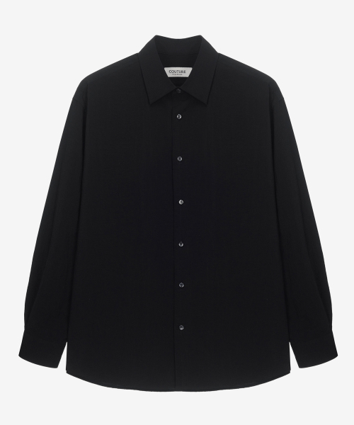 MINDBRIDGE（マインドブリッジ）の「[COUTURE]オーバーサイズシャツ - 2カラー MYWS3170（シャツ/ブラウス・メンズ・ブラック/ベージュ・105/100/95）」の6枚目の写真