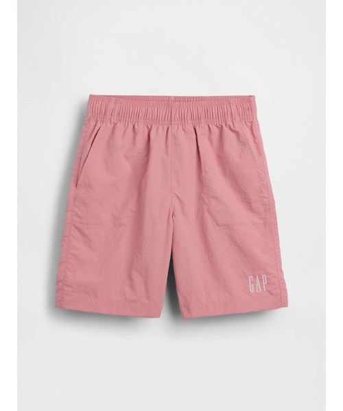 GAP（ギャップ）の「リラックスフィット ナイロン プルオンショートパンツ (キッズ)（その他パンツ・キッズ・グレー/ブラック/ピンク/ベージュ・110cm/120cm/130cm/140cm/150cm/160cm）」の5枚目の写真