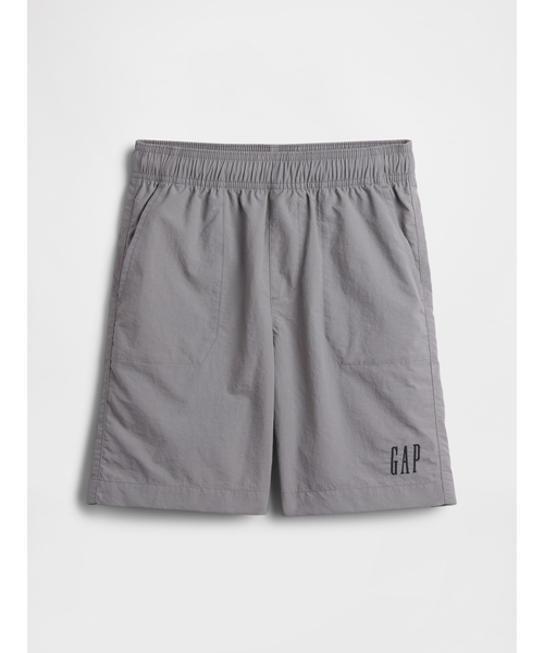 GAP（ギャップ）の「リラックスフィット ナイロン プルオンショートパンツ (キッズ)（その他パンツ・キッズ・グレー/ブラック/ピンク/ベージュ・110cm/120cm/130cm/140cm/150cm/160cm）」の8枚目の写真