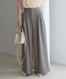 krahe（クレーエ）の「ディープタックワイドパンツ（スラックス）」