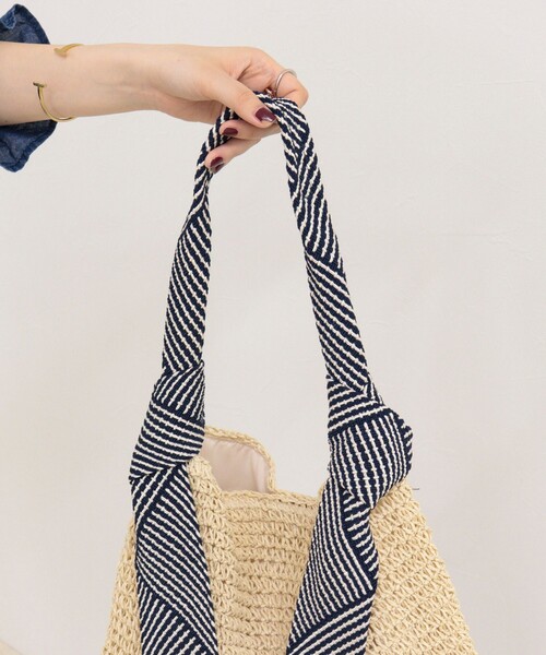 fredy emue（フレディエミュ）の「ラメテープワンハンドルトートバッグ（トートバッグ・レディース・ブラック系その他/ベージュ系その他・FREE）」の11枚目の写真