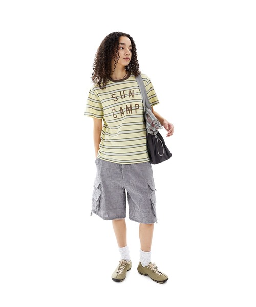 SUNLOVE(サンラブ)の「Cabin Big Tote(トートバッグ・レディース・グリーン/ピンク・FREE)」の14枚目の写真