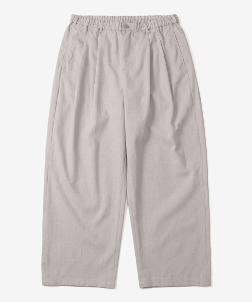 rehacer(レアセル)の「rehacer : Hemp Blend Relax Tuck Pants / ヘンプブレンド リラックス タックパンツ(その他パンツ・メンズ・ブラック/ライトベージュ・LARGE/MEDIUM/SMALL)」の13枚目の写真