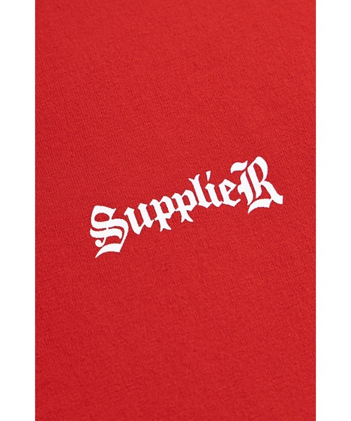 SUPPLIER(サプライヤー)の「Tシャツ|Cross Tee Red & Black (Slim Silhouette)|SUPPLIER(Tシャツ/カットソー・メンズ・レッド・MEDIUM/SMALL/X-LARGE/LARGE)」の5枚目の写真