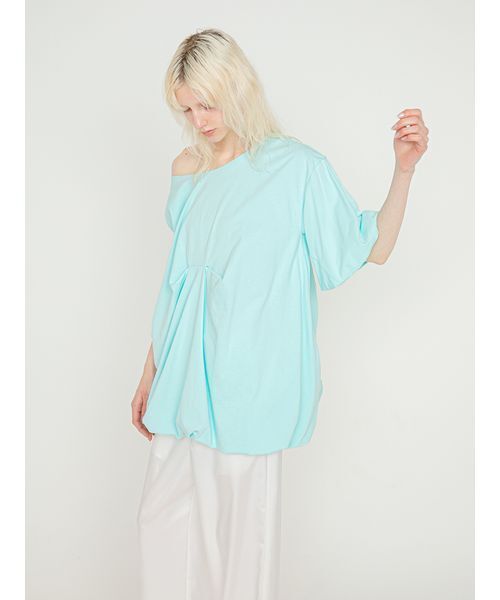 SORIN(ソリン )の「Asymmetric Balloon Tunic/アシンメトリック バルーンチュニック(Tシャツ/カットソー・レディース・ミント/グレー/ホワイト・38)」の3枚目の写真